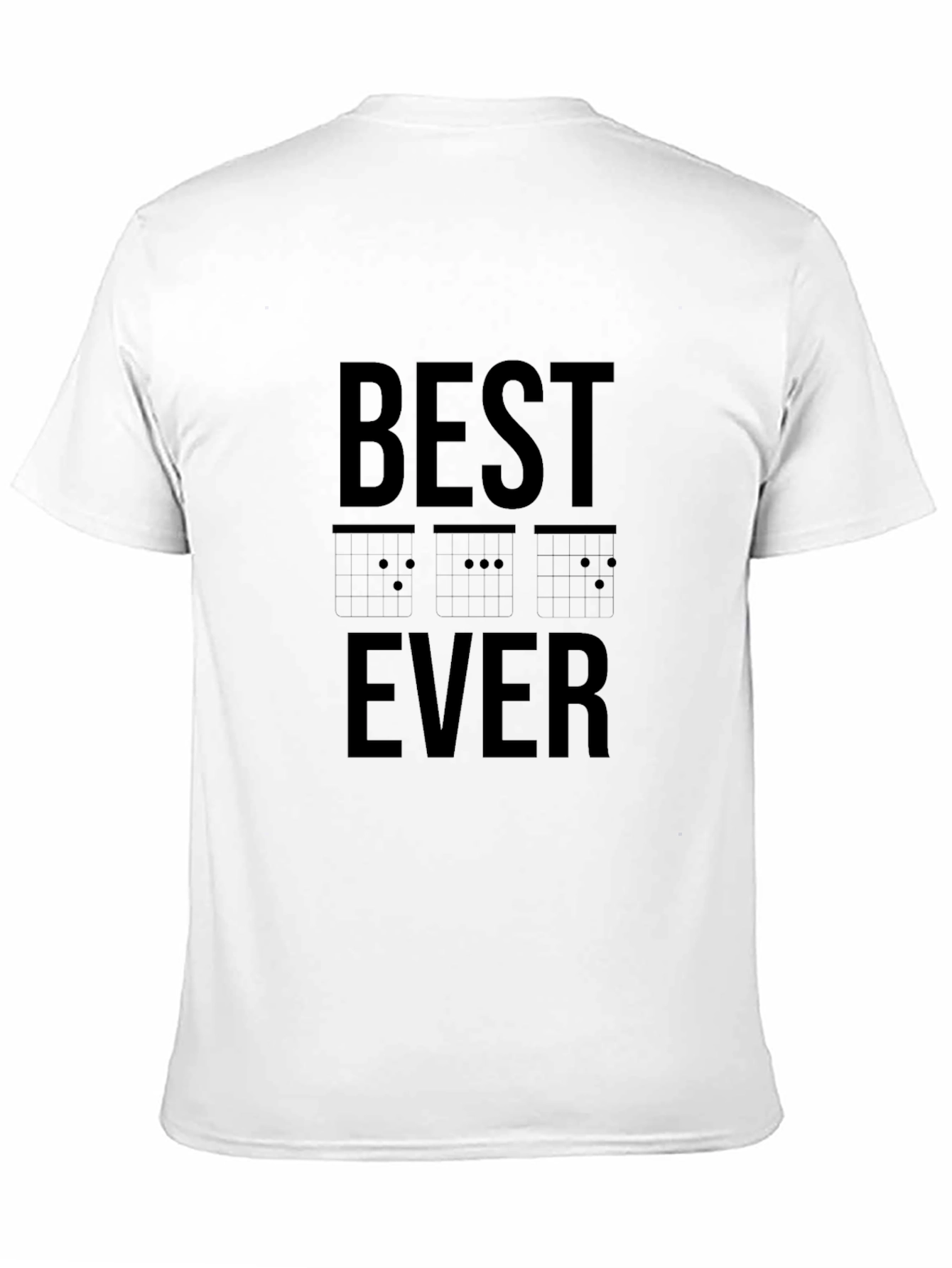 Best Guitar Chords Ever T-Shirt - Black