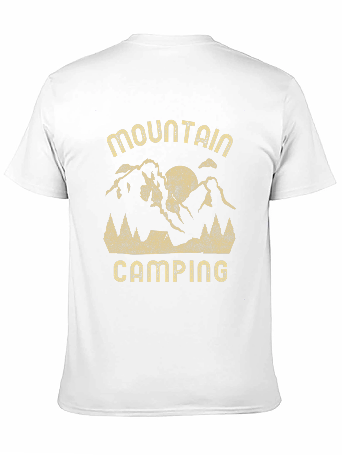 Mountain Camping Graphic Tee - Adventure Awaits!