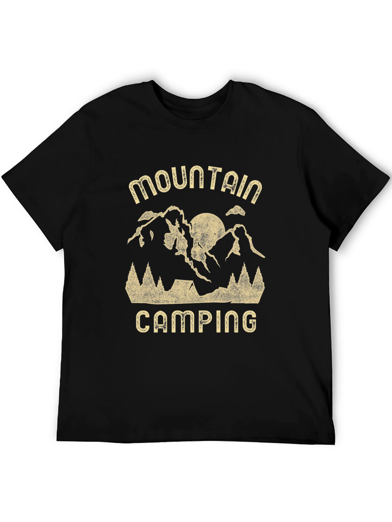 Mountain Camping Graphic Tee - Adventure Awaits!
