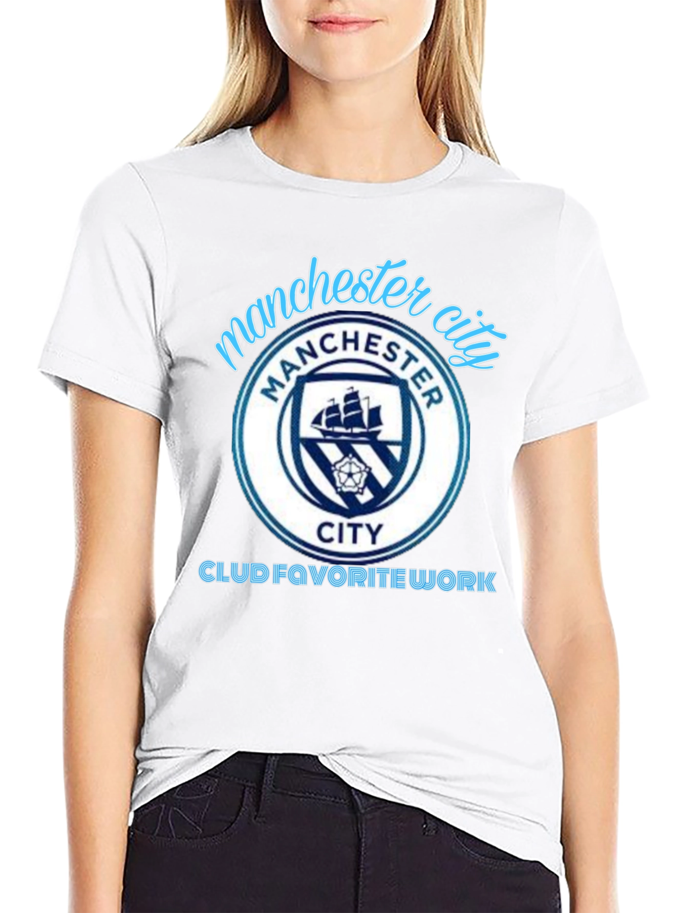 Manchester City Black T-Shirt - Club Fan Apparel