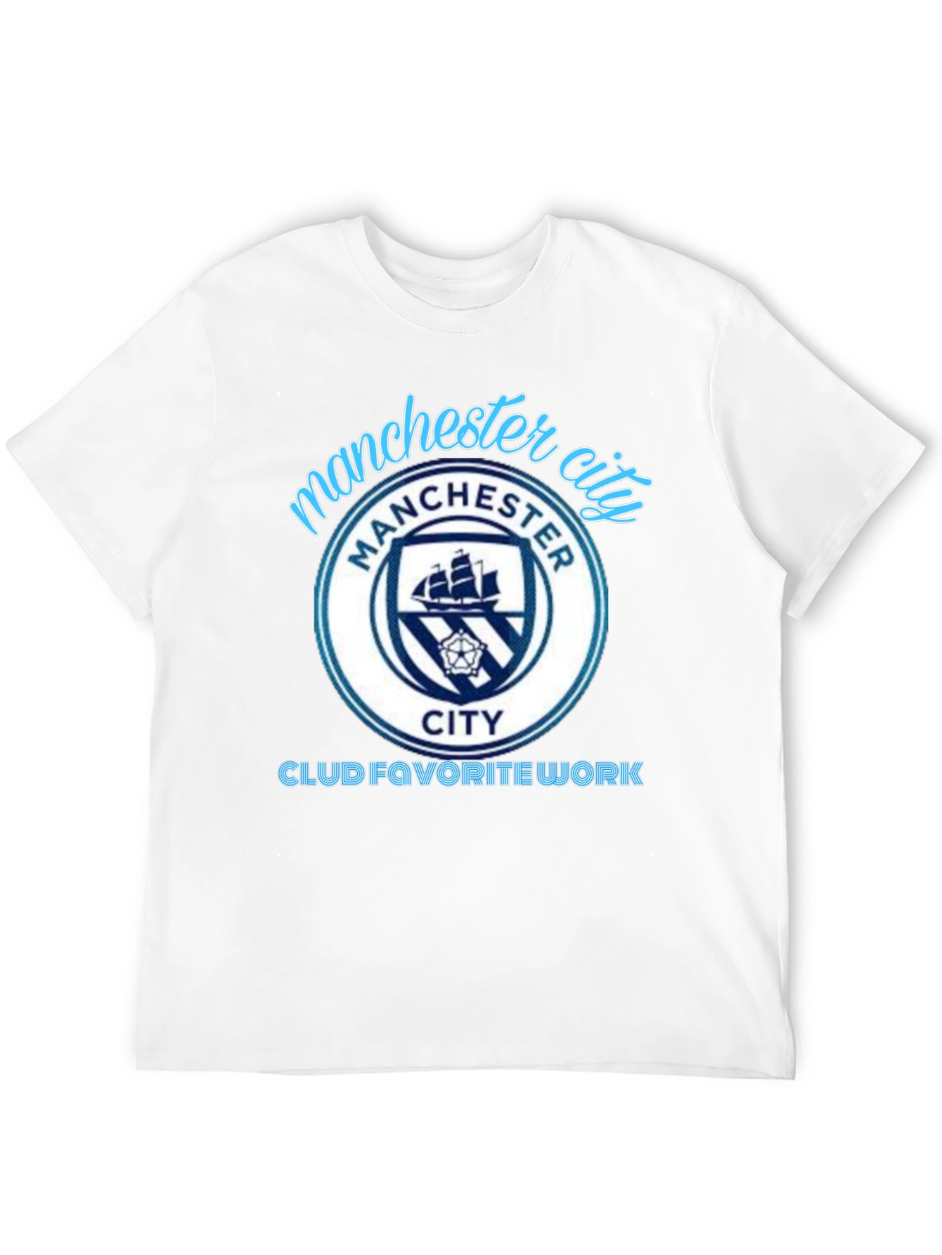 Manchester City Black T-Shirt - Club Fan Apparel
