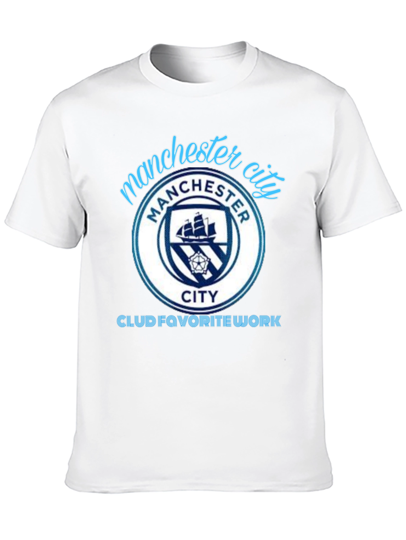 Manchester City Black T-Shirt - Club Fan Apparel