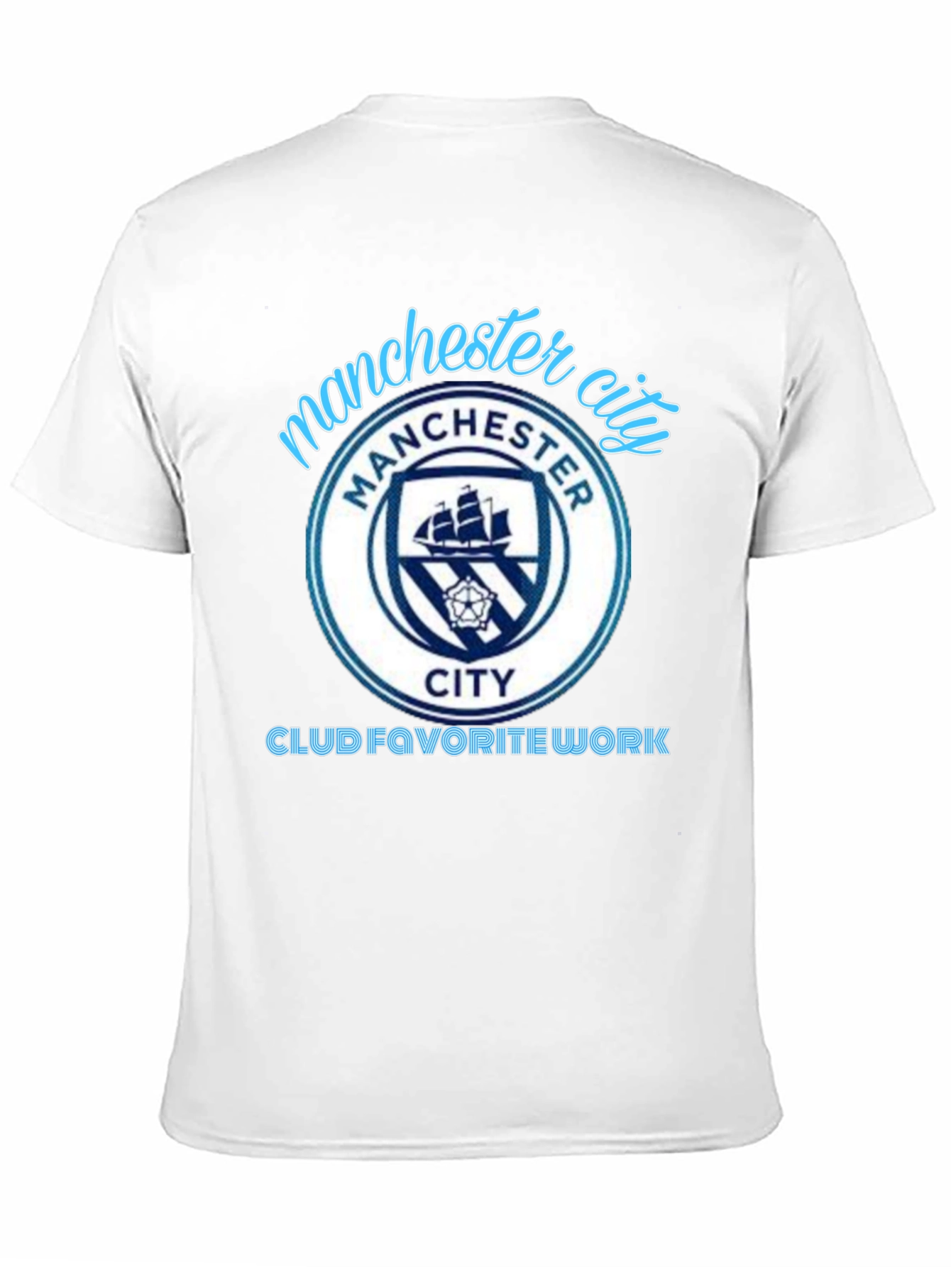 Manchester City Black T-Shirt - Club Fan Apparel