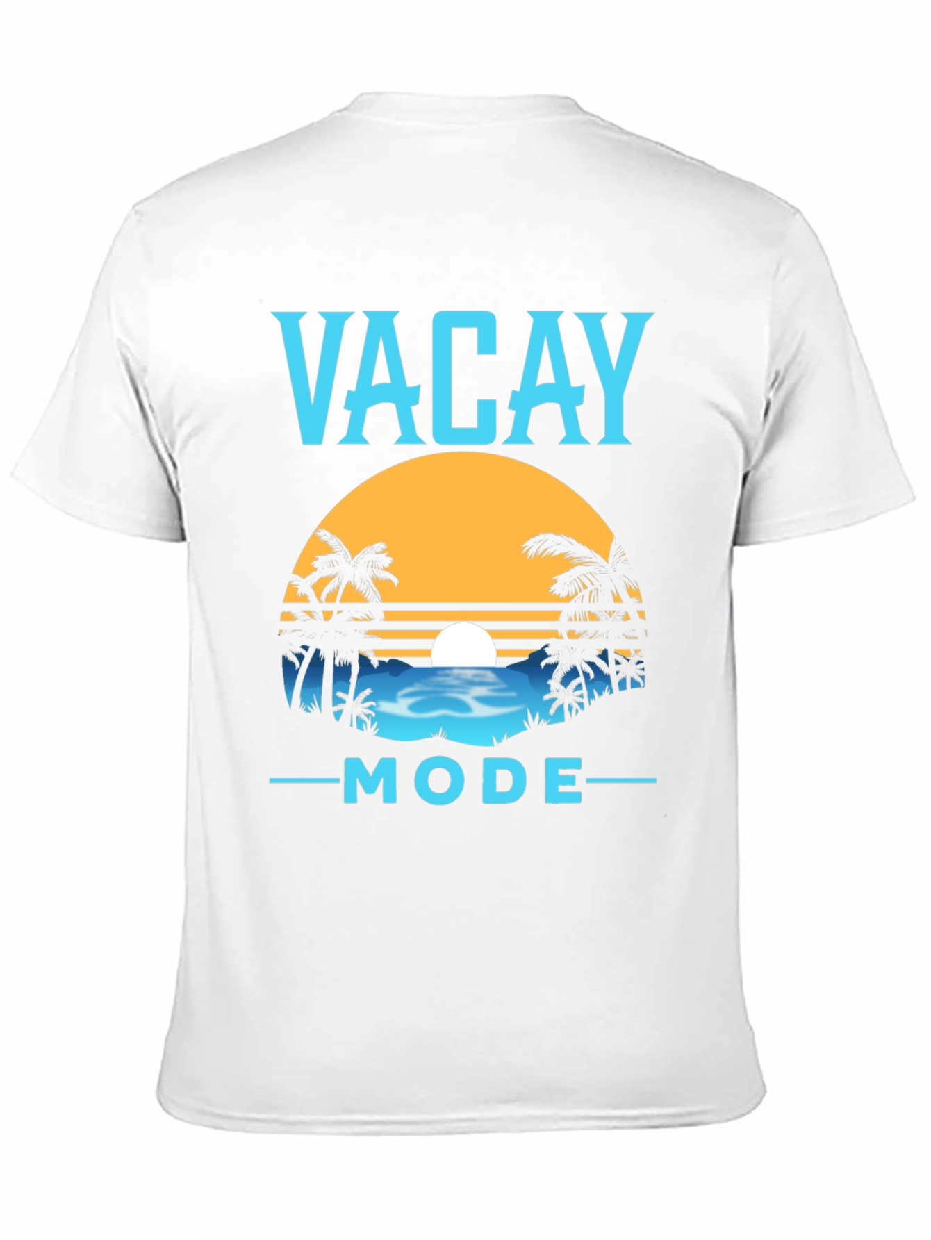 Vacay Mode Graphic Tee - Black Summer Vacation T-Shirt