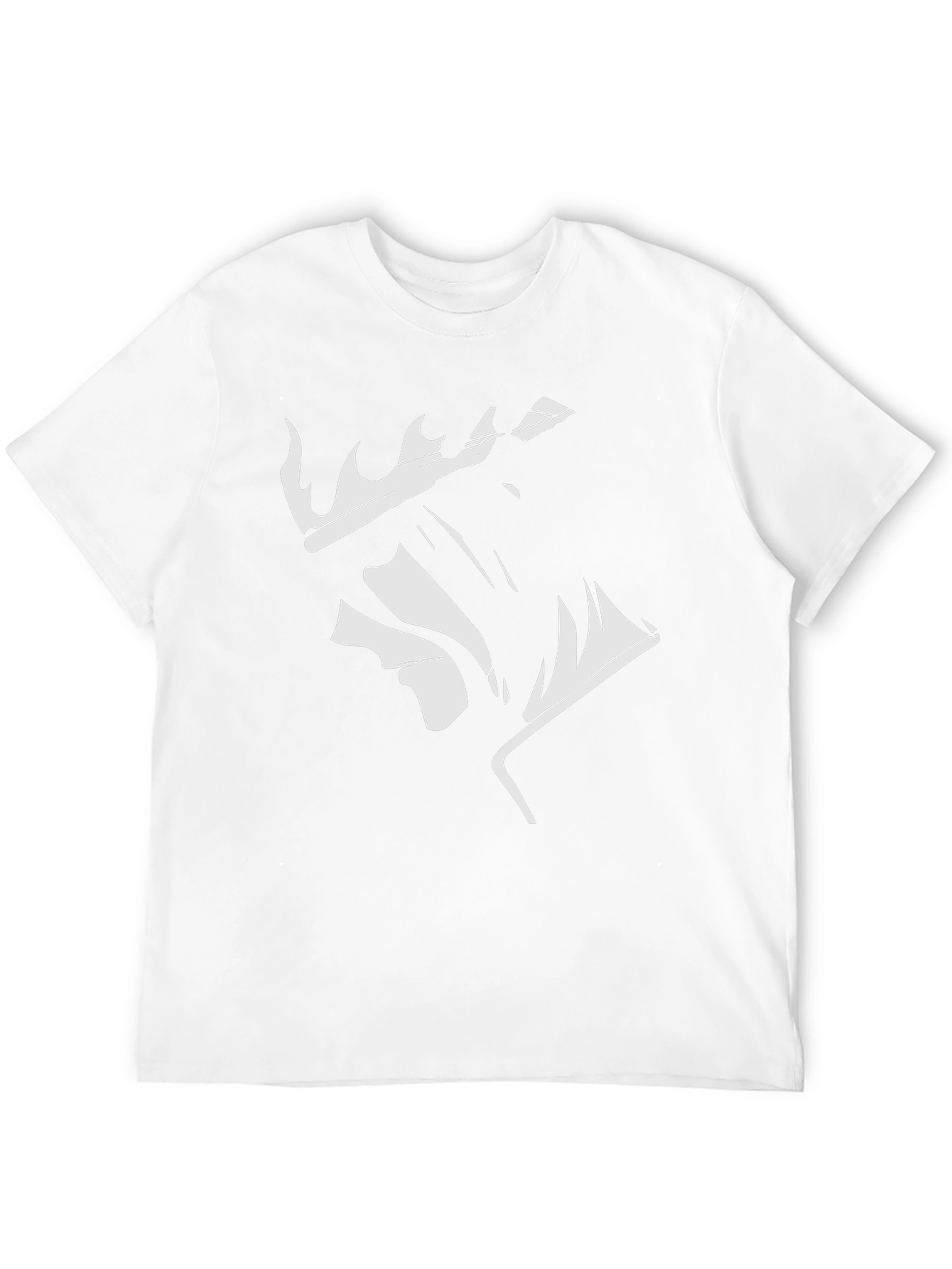 King Profile Graphic Tee - Black Cotton Casual Shirt