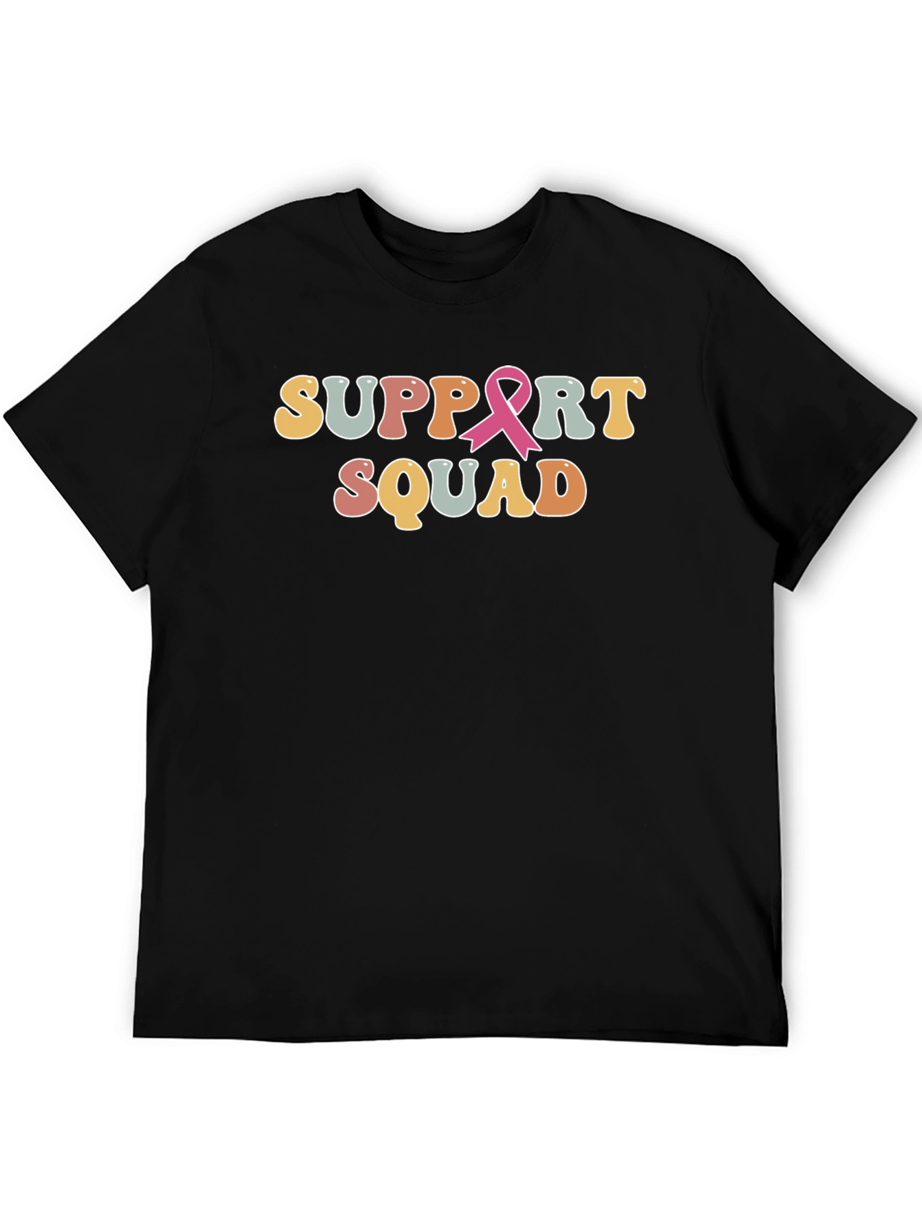Support Squad Breast Cancer Awareness T-Shirt
