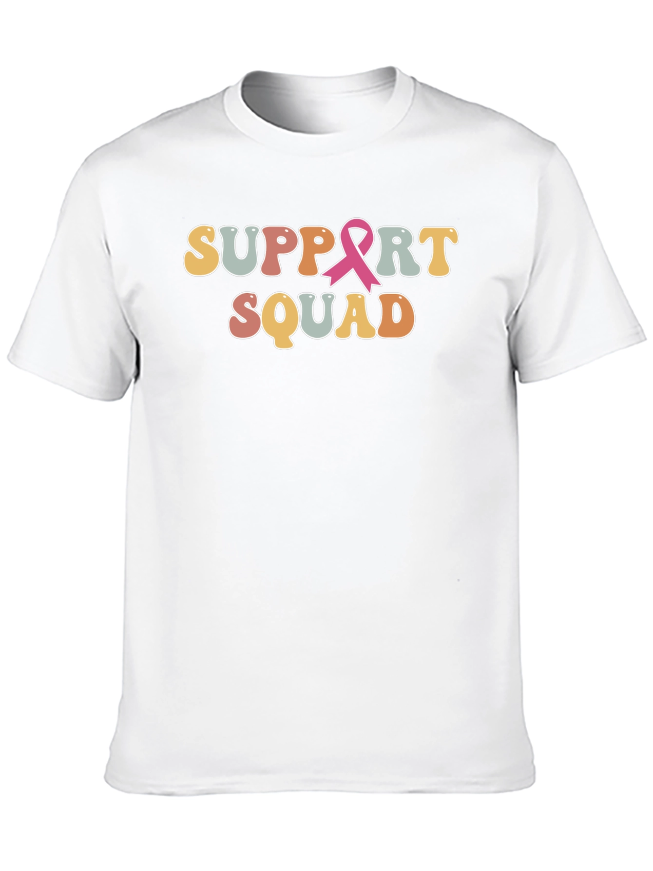 Support Squad Breast Cancer Awareness T-Shirt