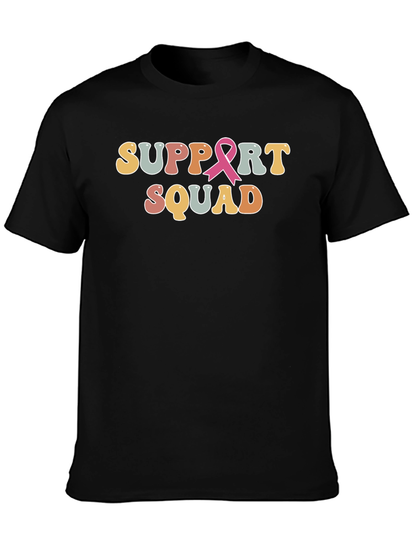 Support Squad Breast Cancer Awareness T-Shirt