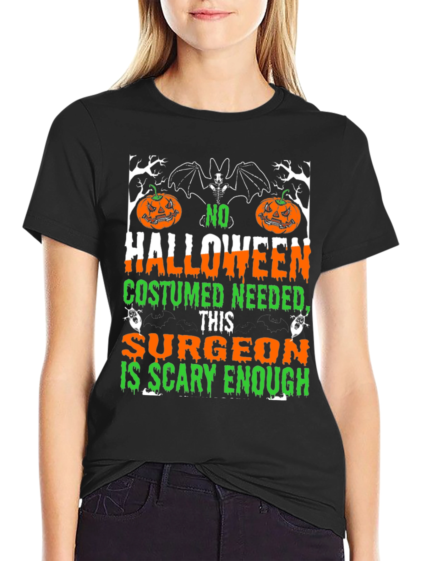 Surgeon Scary Enough Halloween T-Shirt