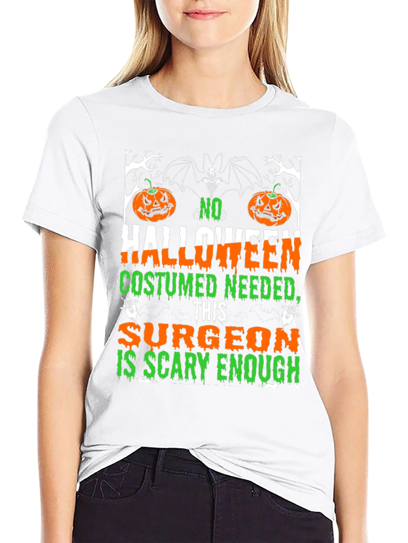 Surgeon Scary Enough Halloween T-Shirt