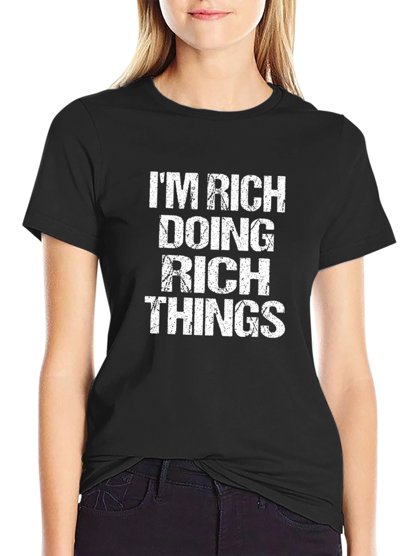 Im Rich Doing Rich Things Graphic Tee