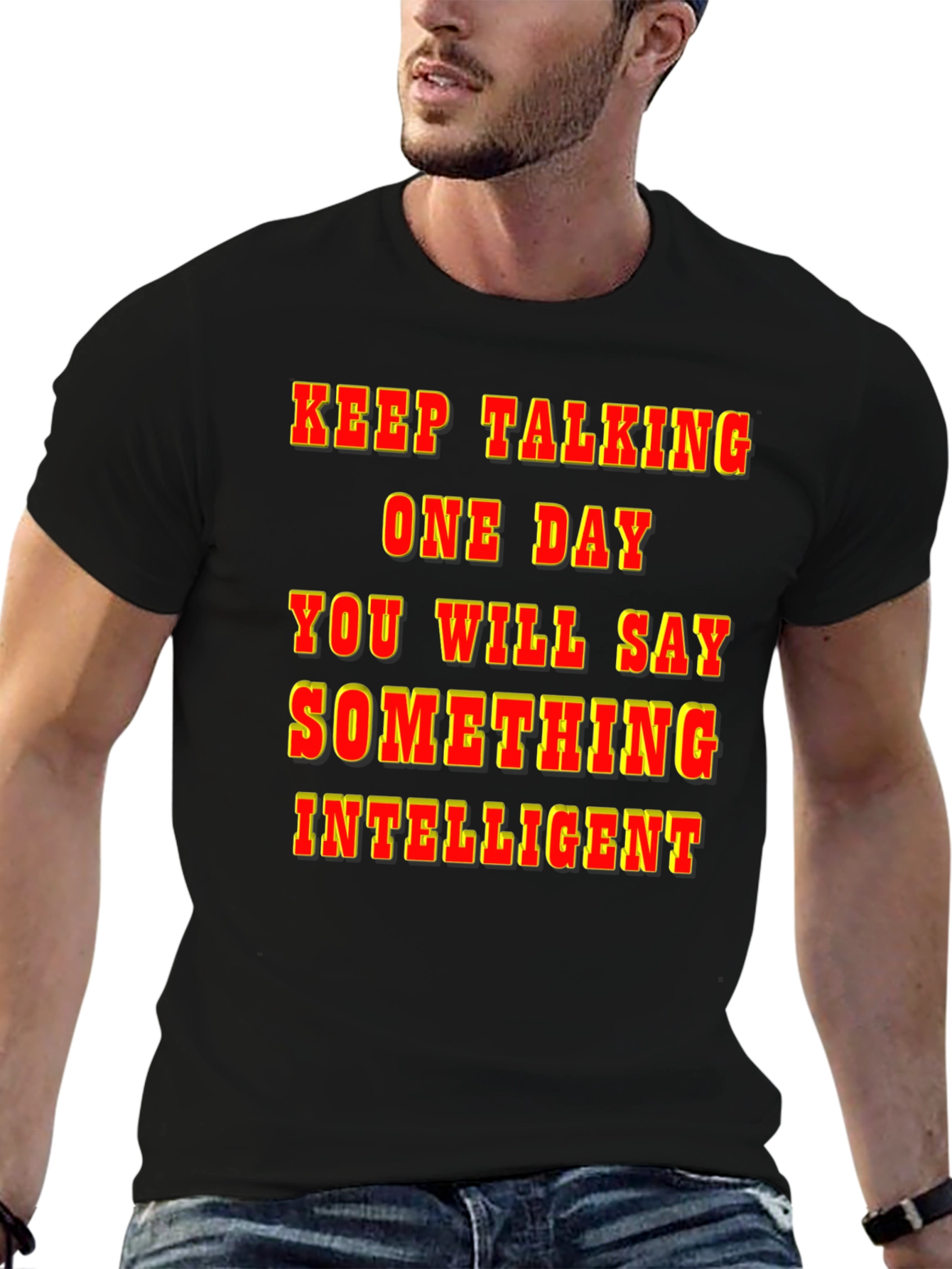 Keep Talking Funny Graphic Tee