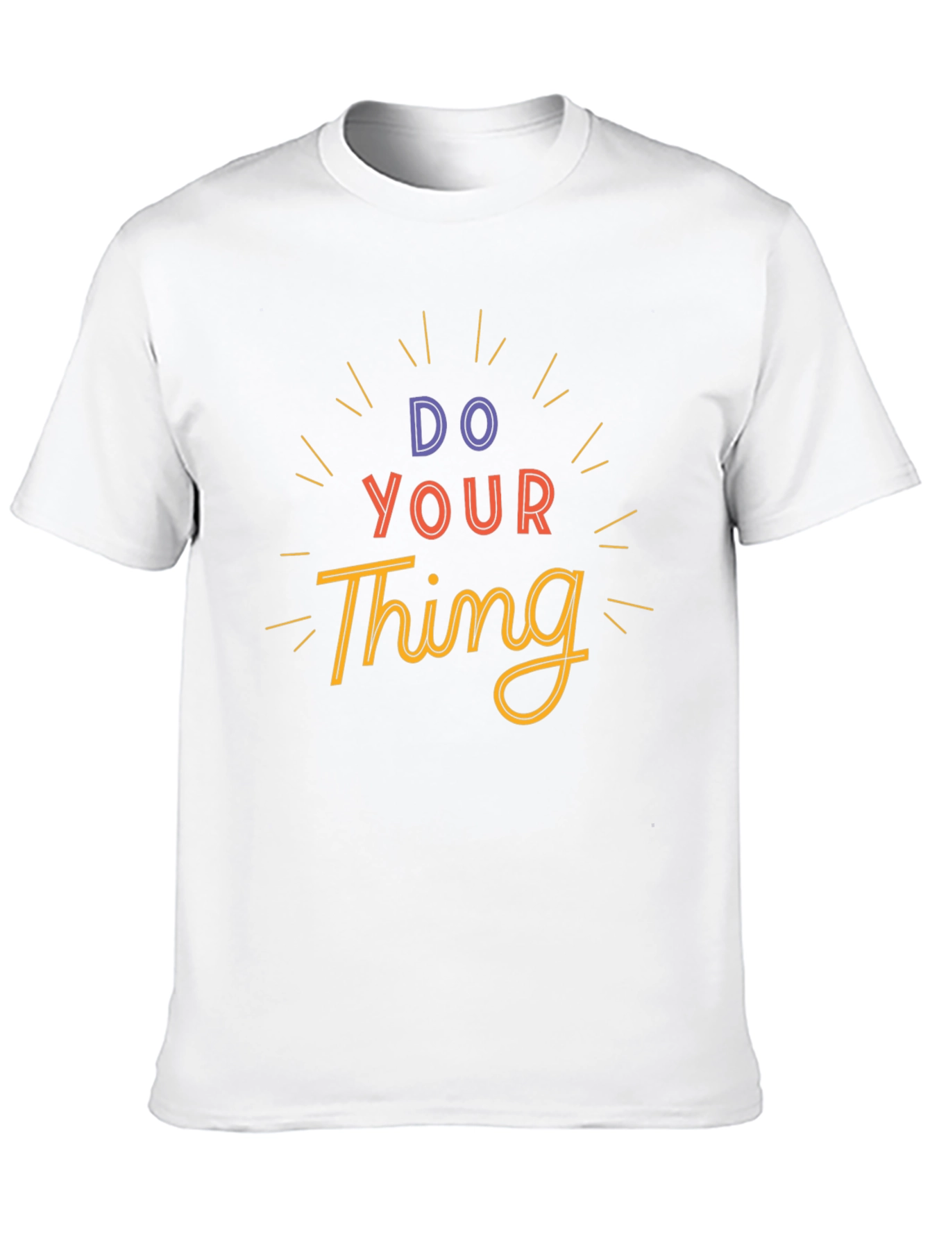 Do Your Thing Graphic T-Shirt - Black