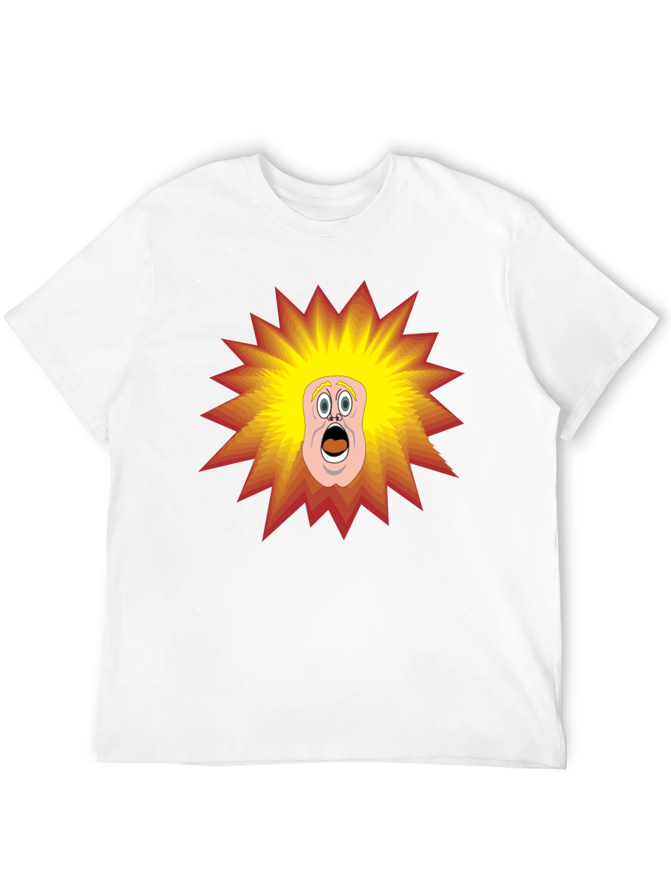 Cartoon Shock T-Shirt - Black Tee