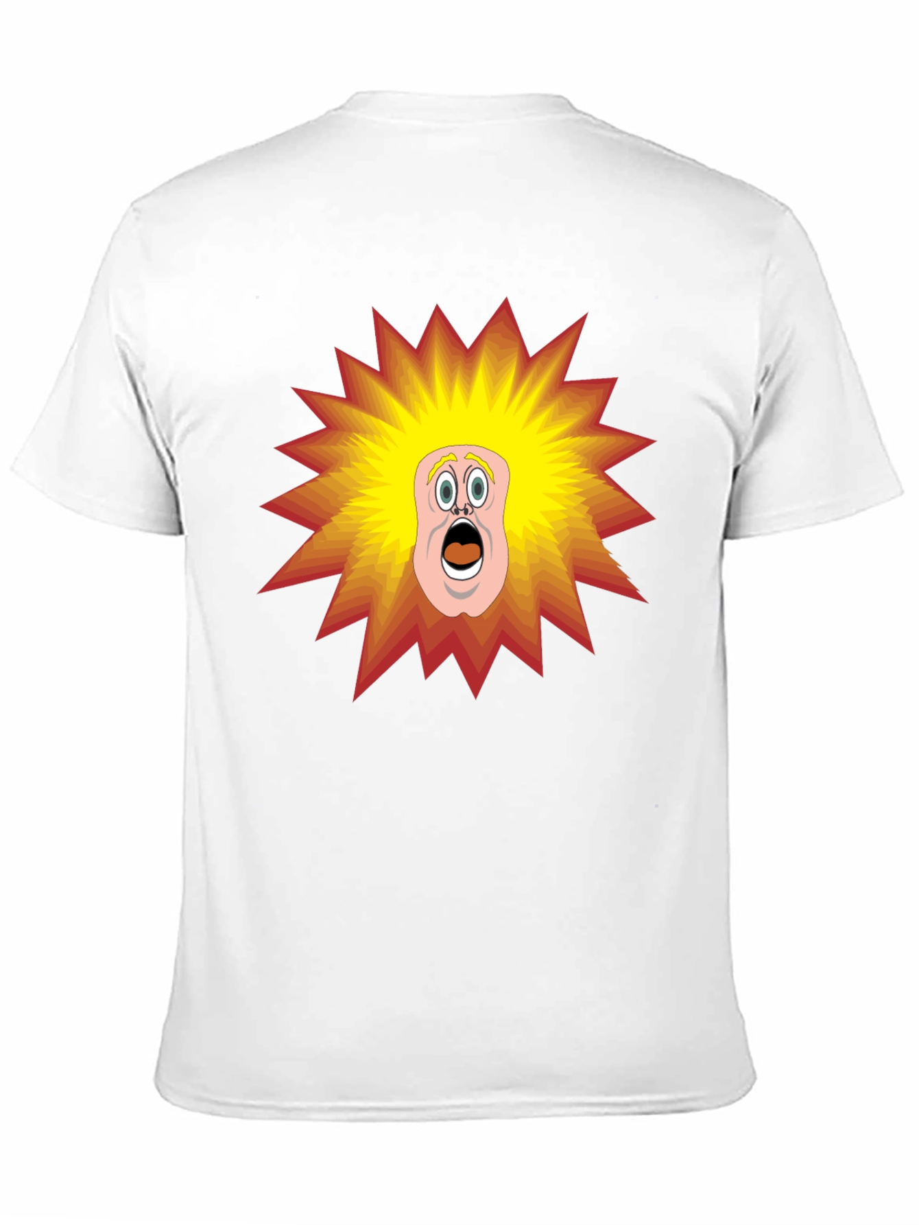 Cartoon Shock T-Shirt - Black Tee