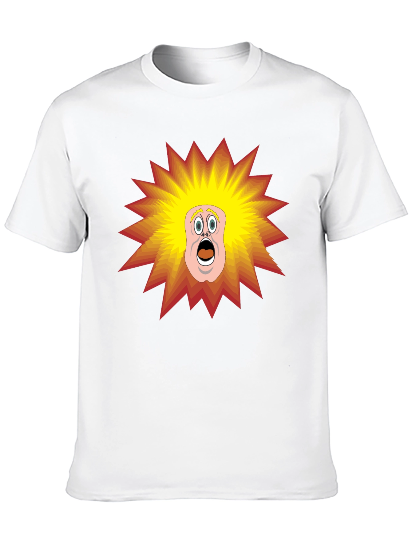 Cartoon Shock T-Shirt - Black Tee