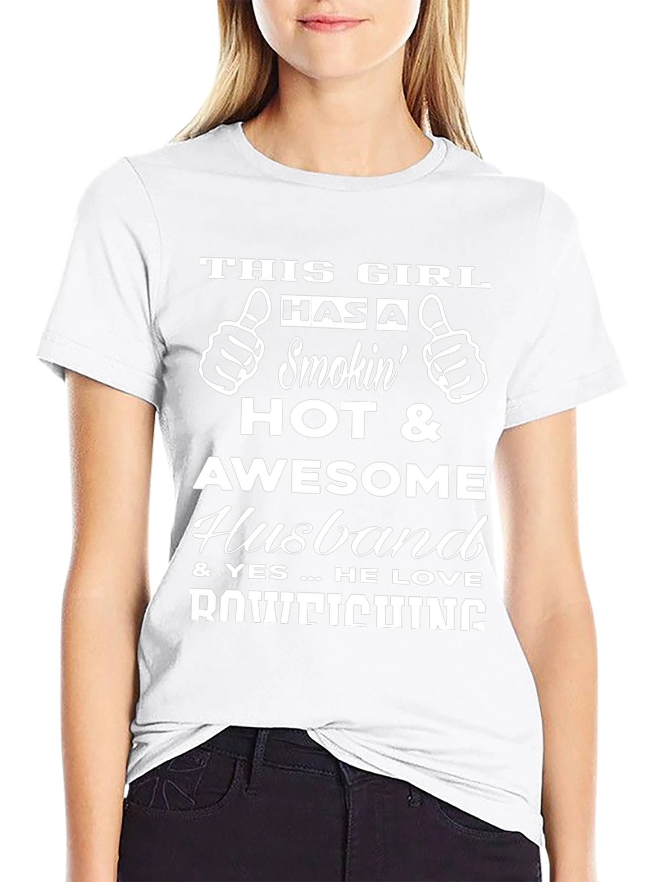 Smokin Hot Husband Graphic Tee