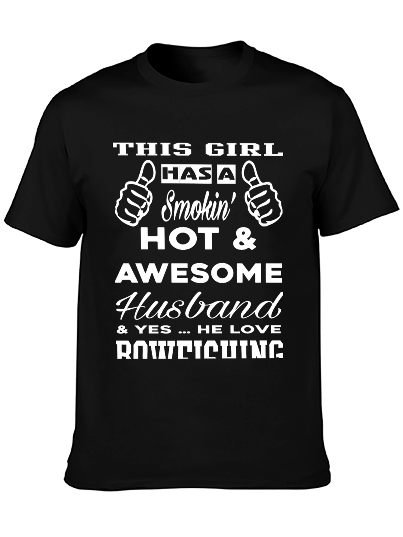Smokin Hot Husband Graphic Tee