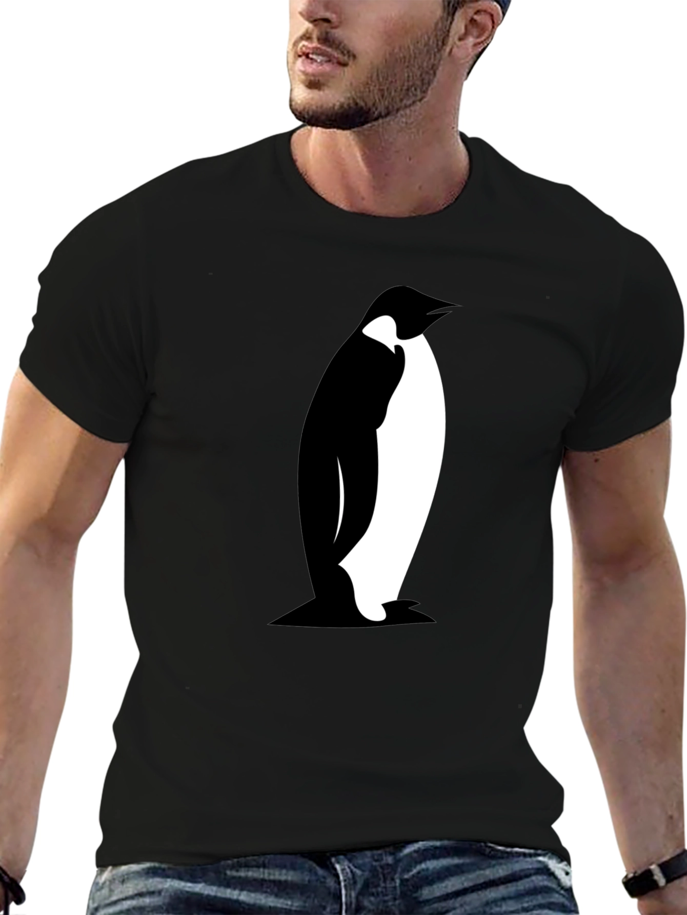 Penguin Graphic Print T-Shirt
