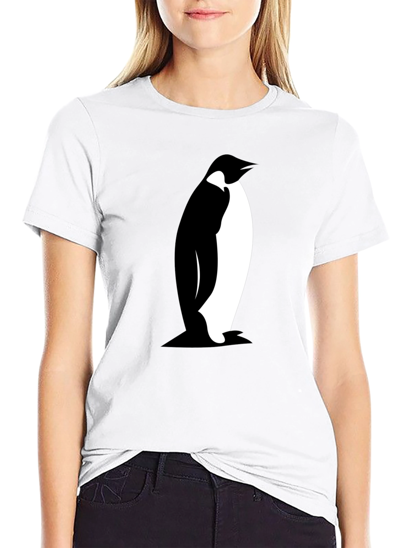 Penguin Graphic Print T-Shirt