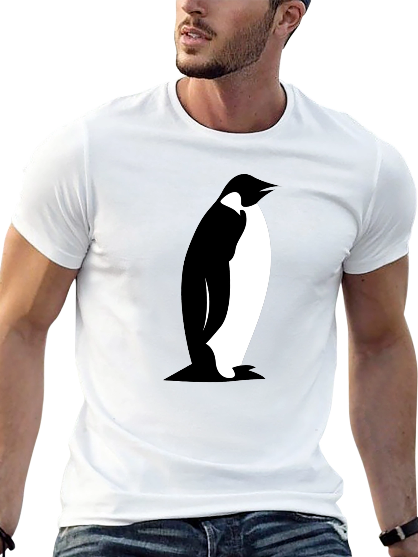 Penguin Graphic Print T-Shirt