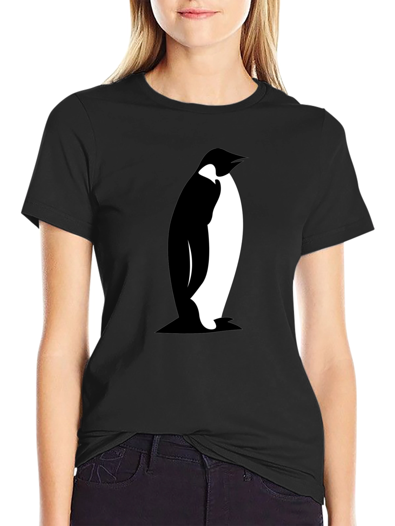 Penguin Graphic Print T-Shirt