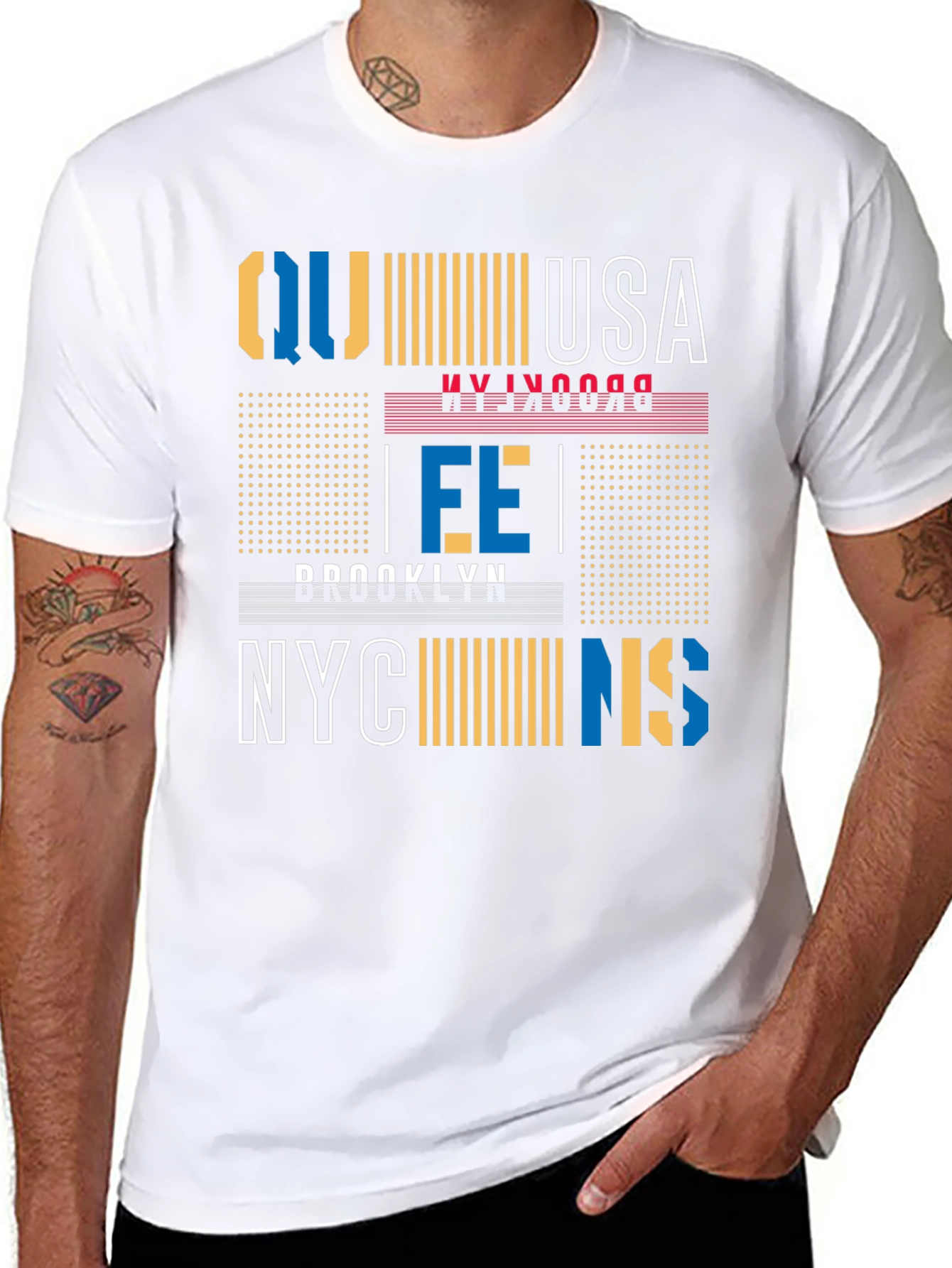 Urban Graphic Tee - NYC Brooklyn USA