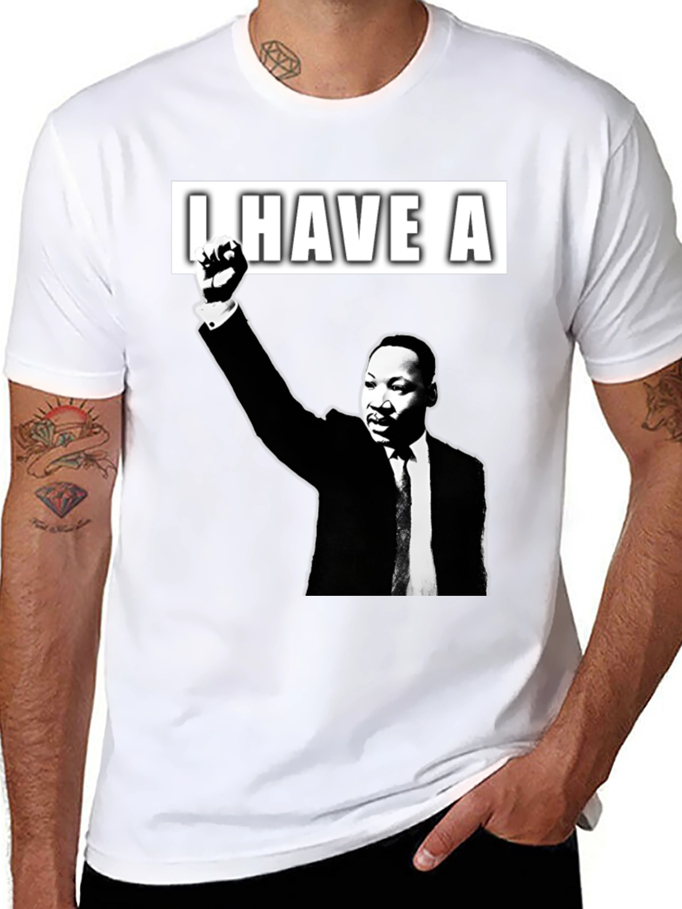 I Have A Dream MLK T-Shirt - Black