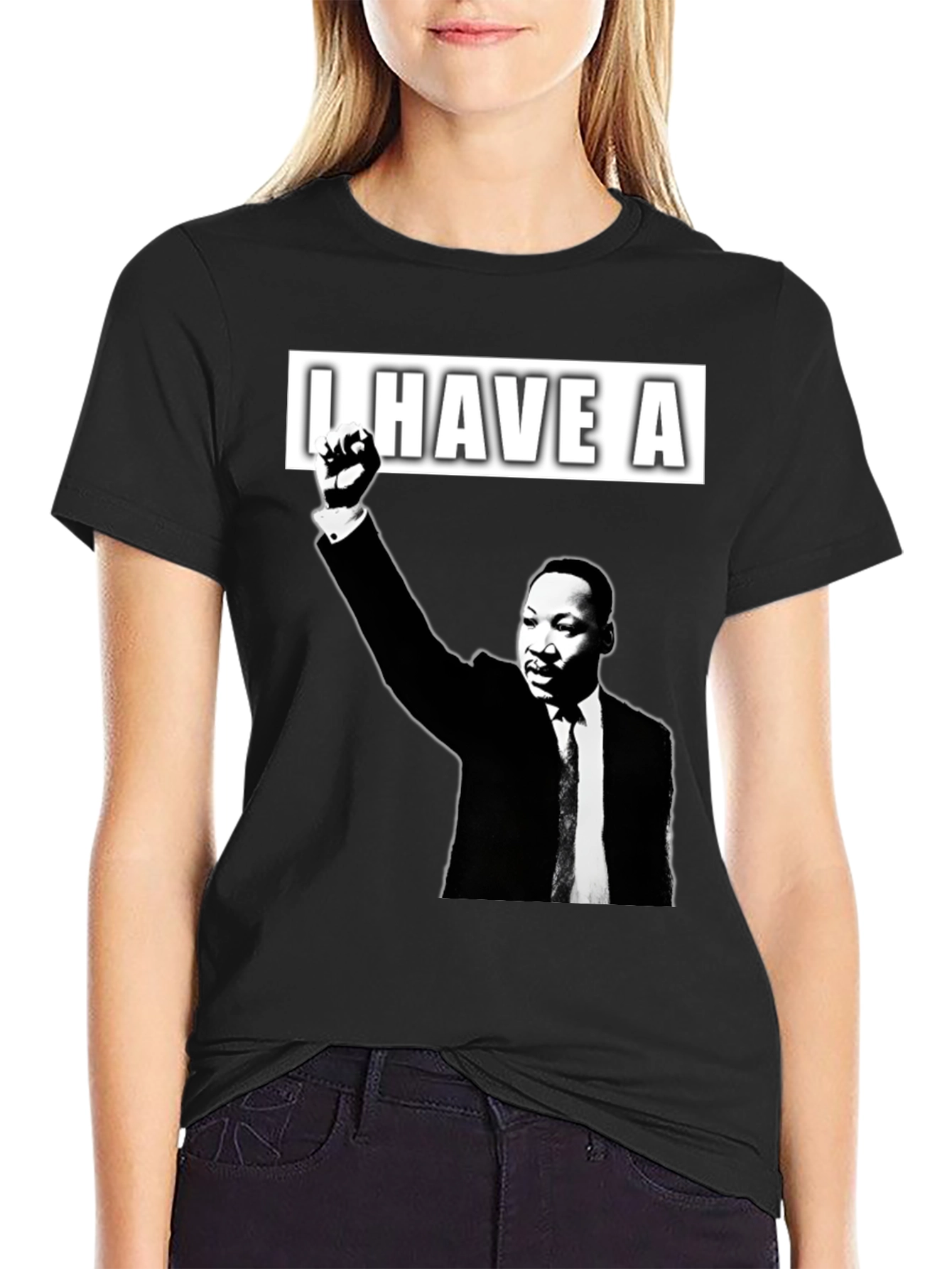 I Have A Dream MLK T-Shirt - Black
