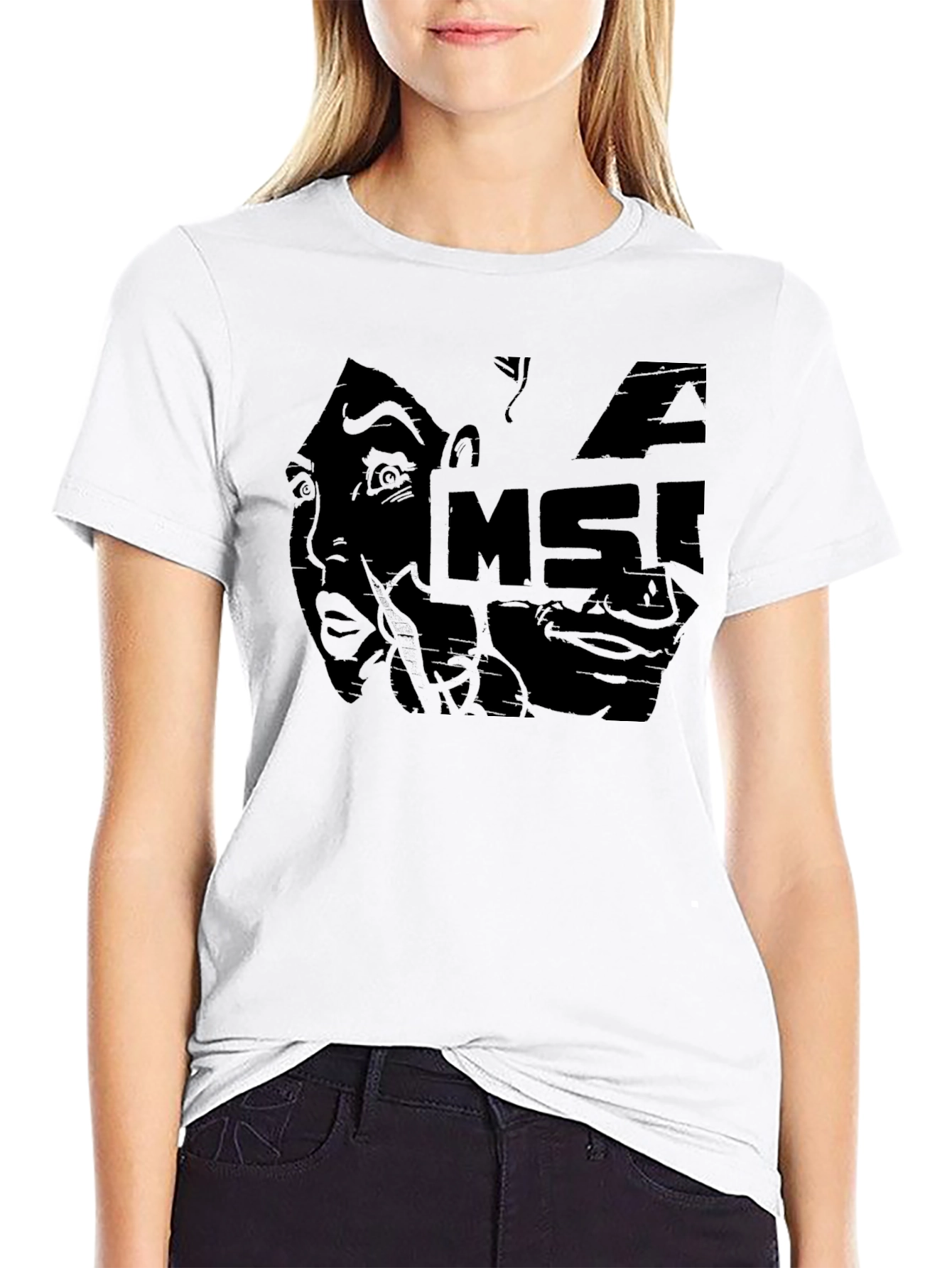 Mystic Silhouette Black T-Shirt