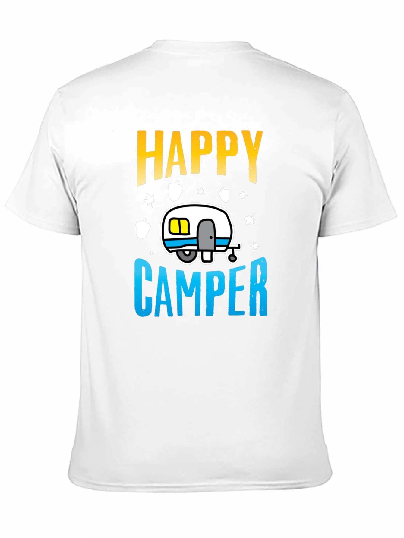 Happy Camper Graphic Tee - Camping Adventure Shirt
