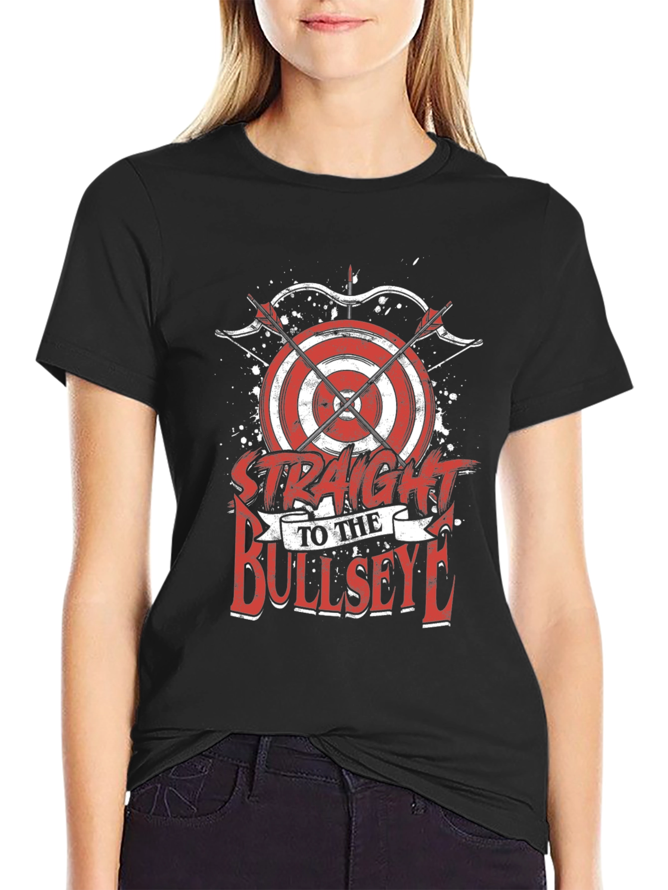 Straight to the Bullseye Graphic Tee