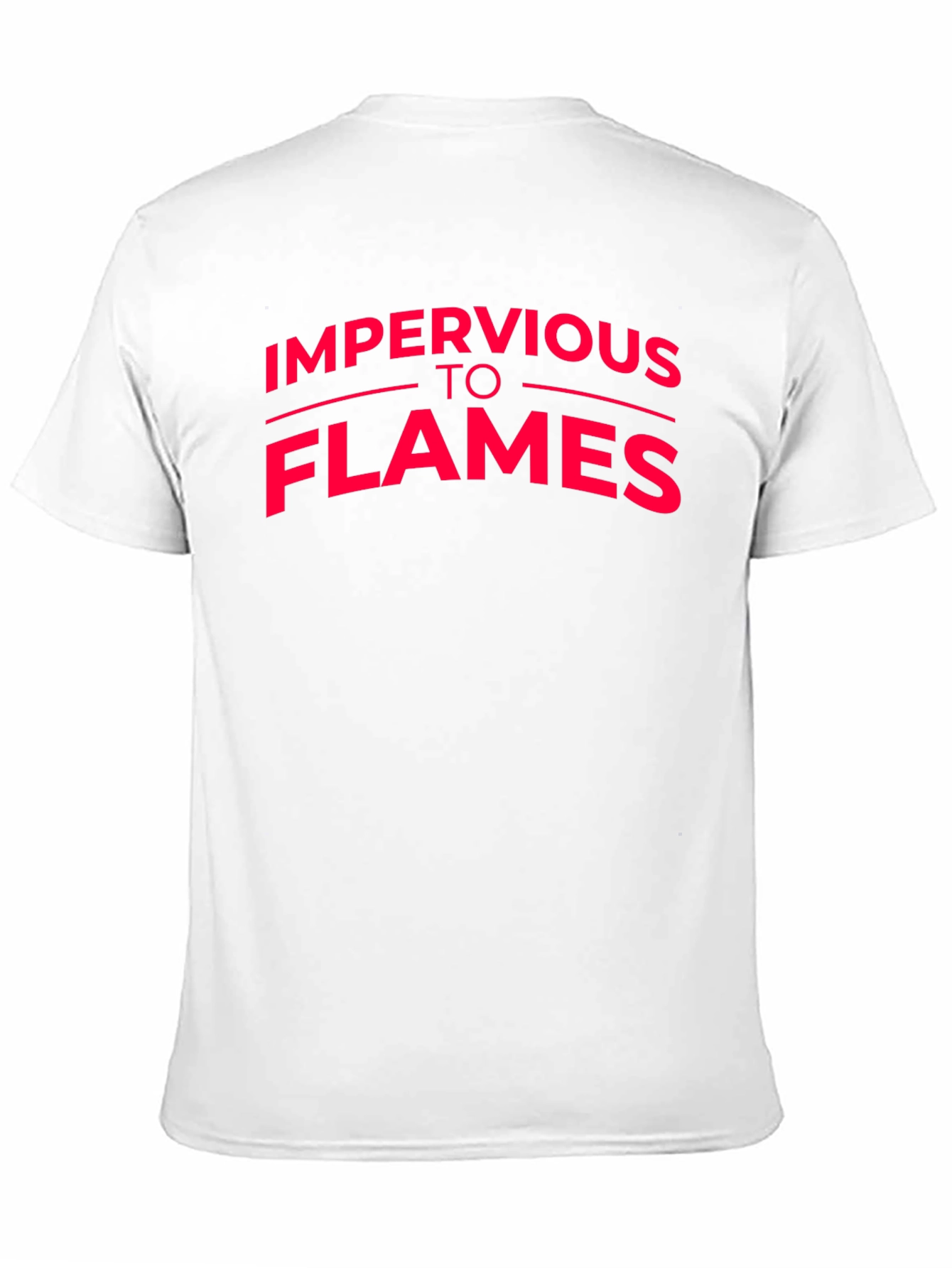 Impervious To Flames Graphic T-Shirt - Black