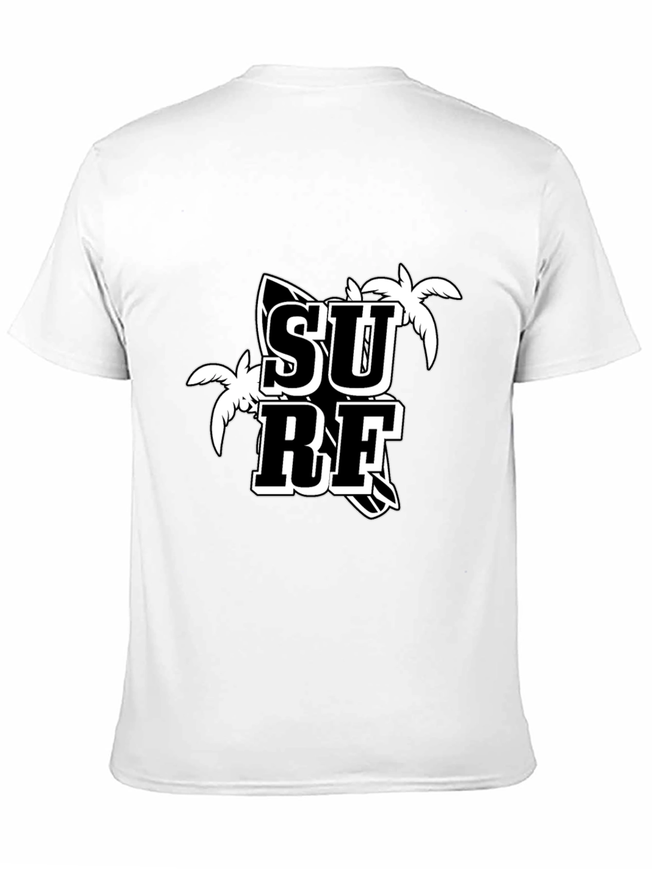 Surf Graphic T-Shirt - Black