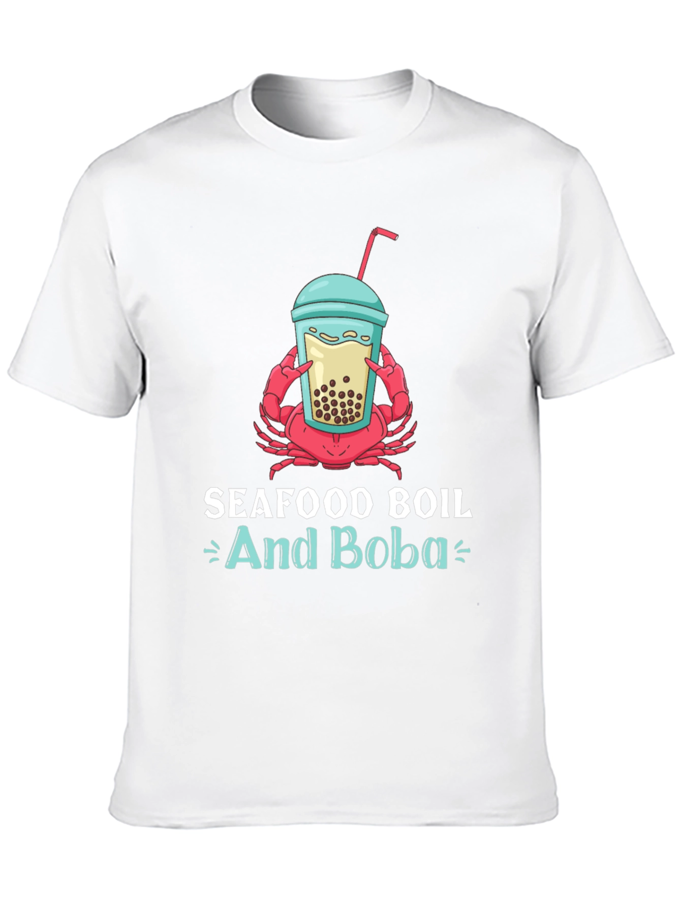 Seafood Boil and Boba T-Shirt