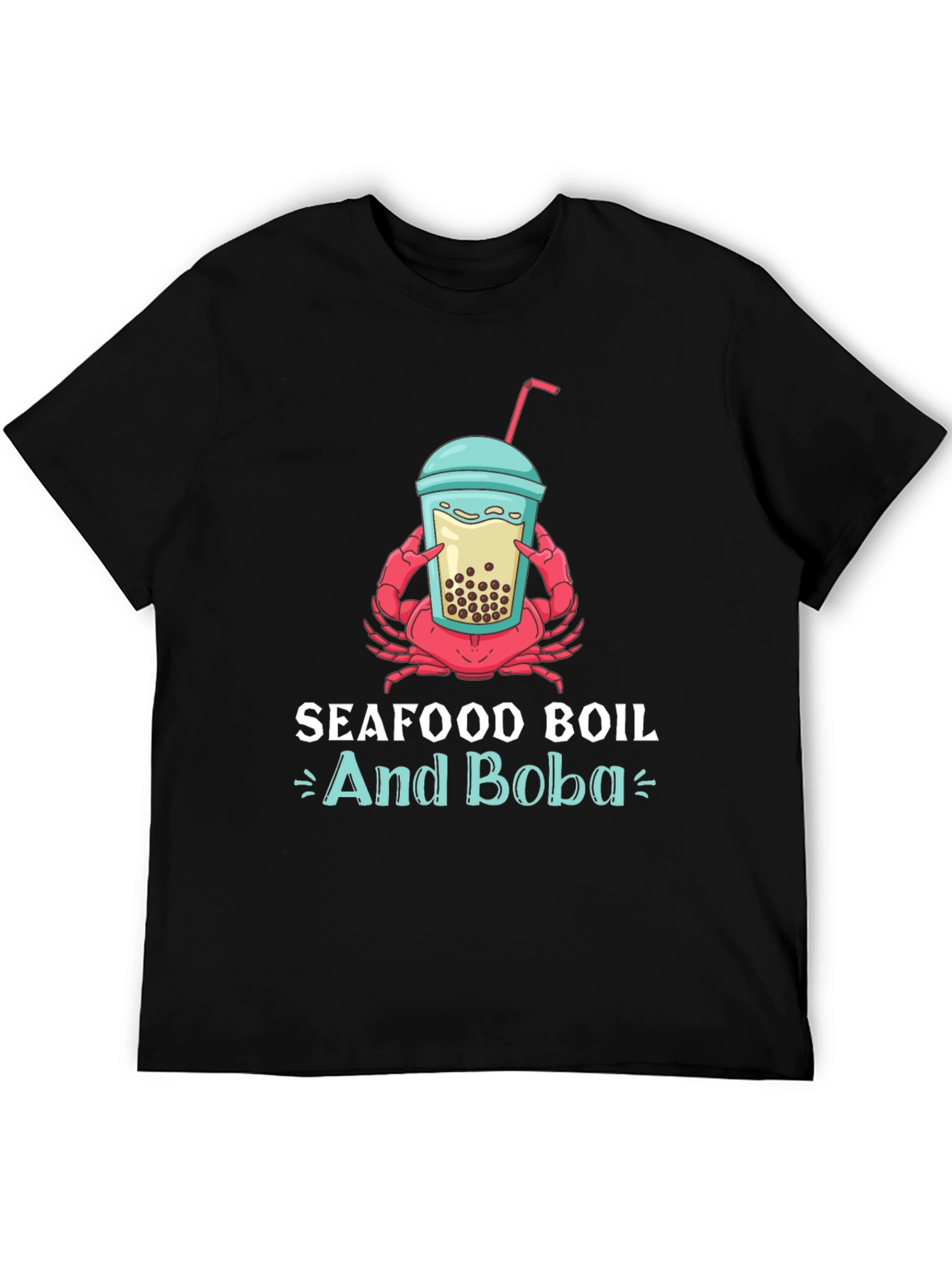 Seafood Boil and Boba T-Shirt