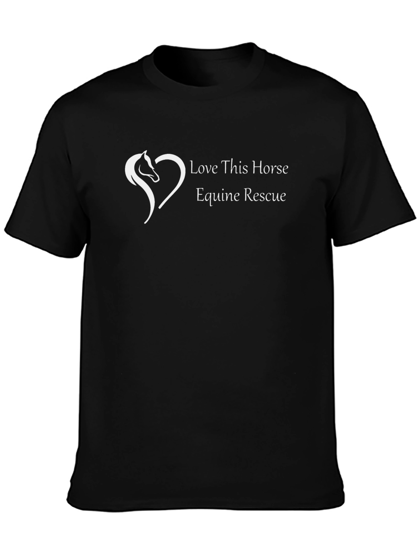 Love This Horse Equine Rescue T-Shirt