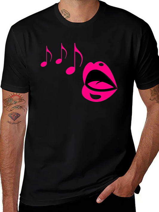 Sing Loud Graphic Tee - Black