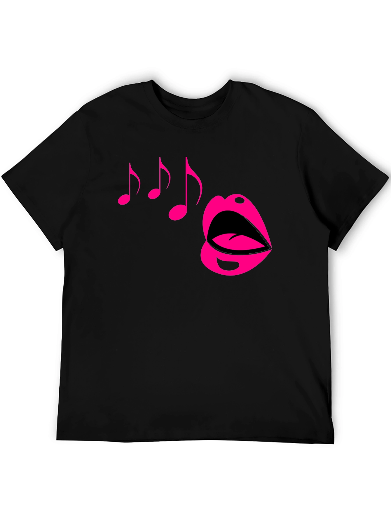 Sing Loud Graphic Tee - Black