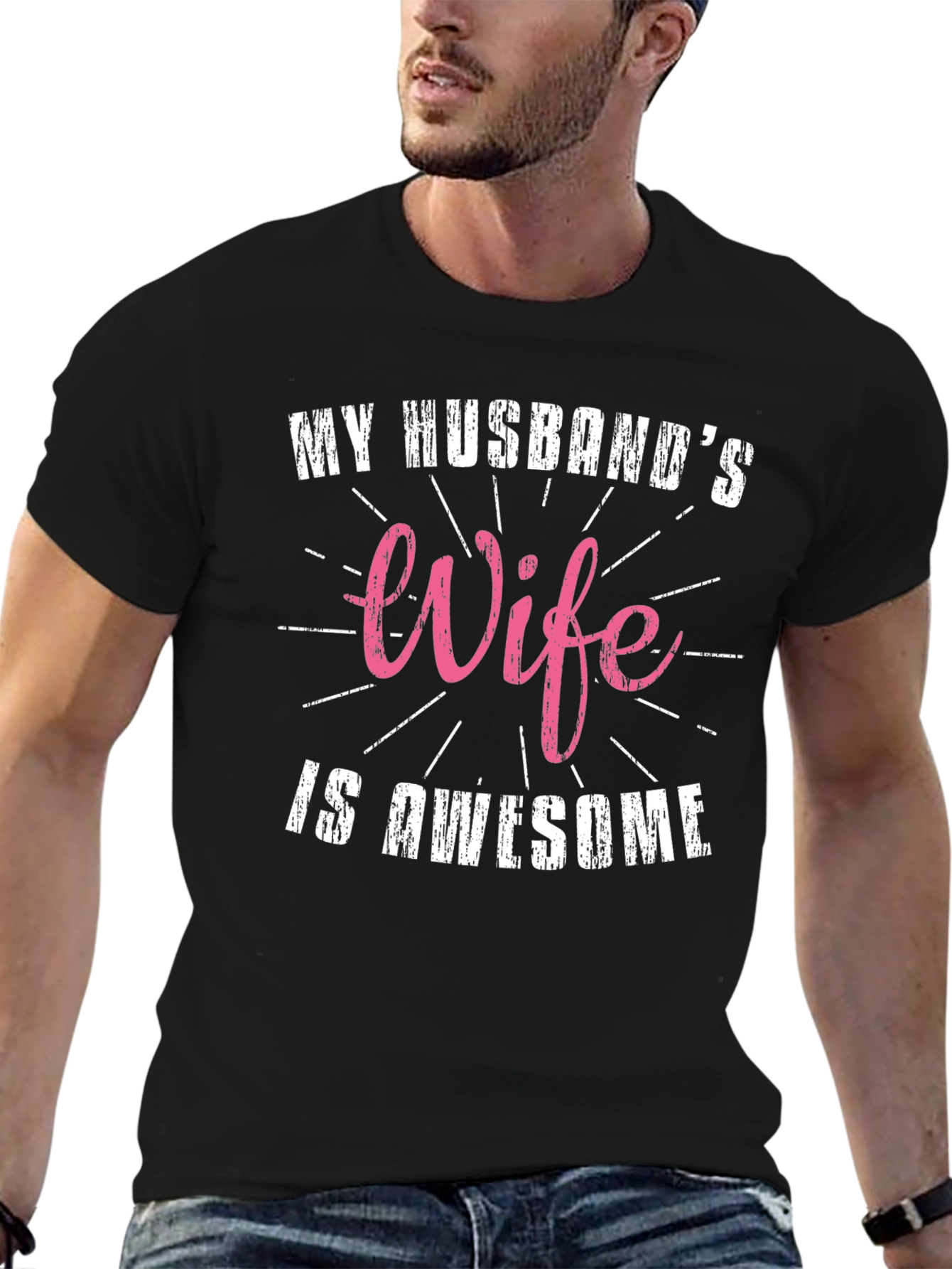 My Husbands Wife is Awesome T-Shirt