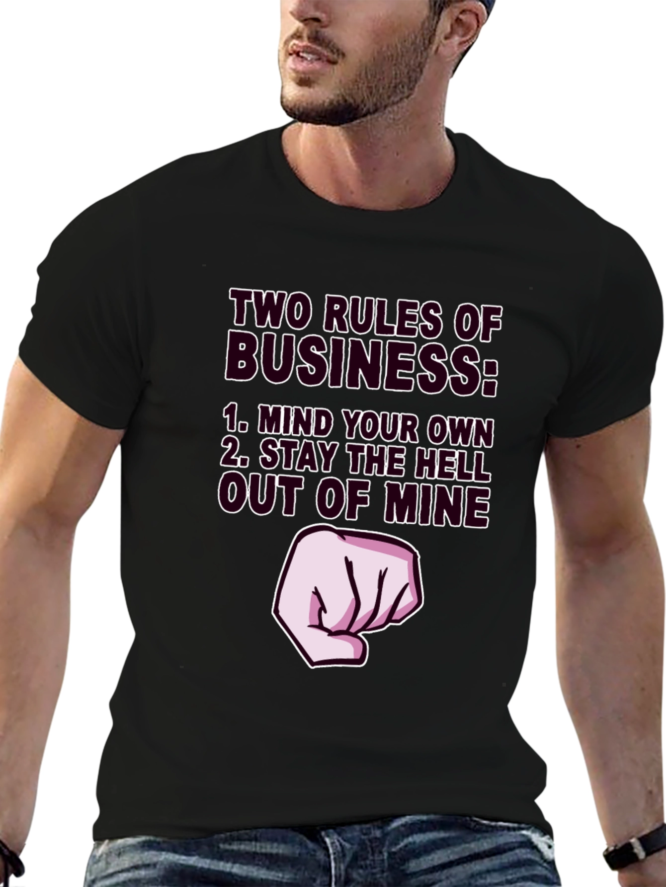 Two Rules of Business Graphic Tee
