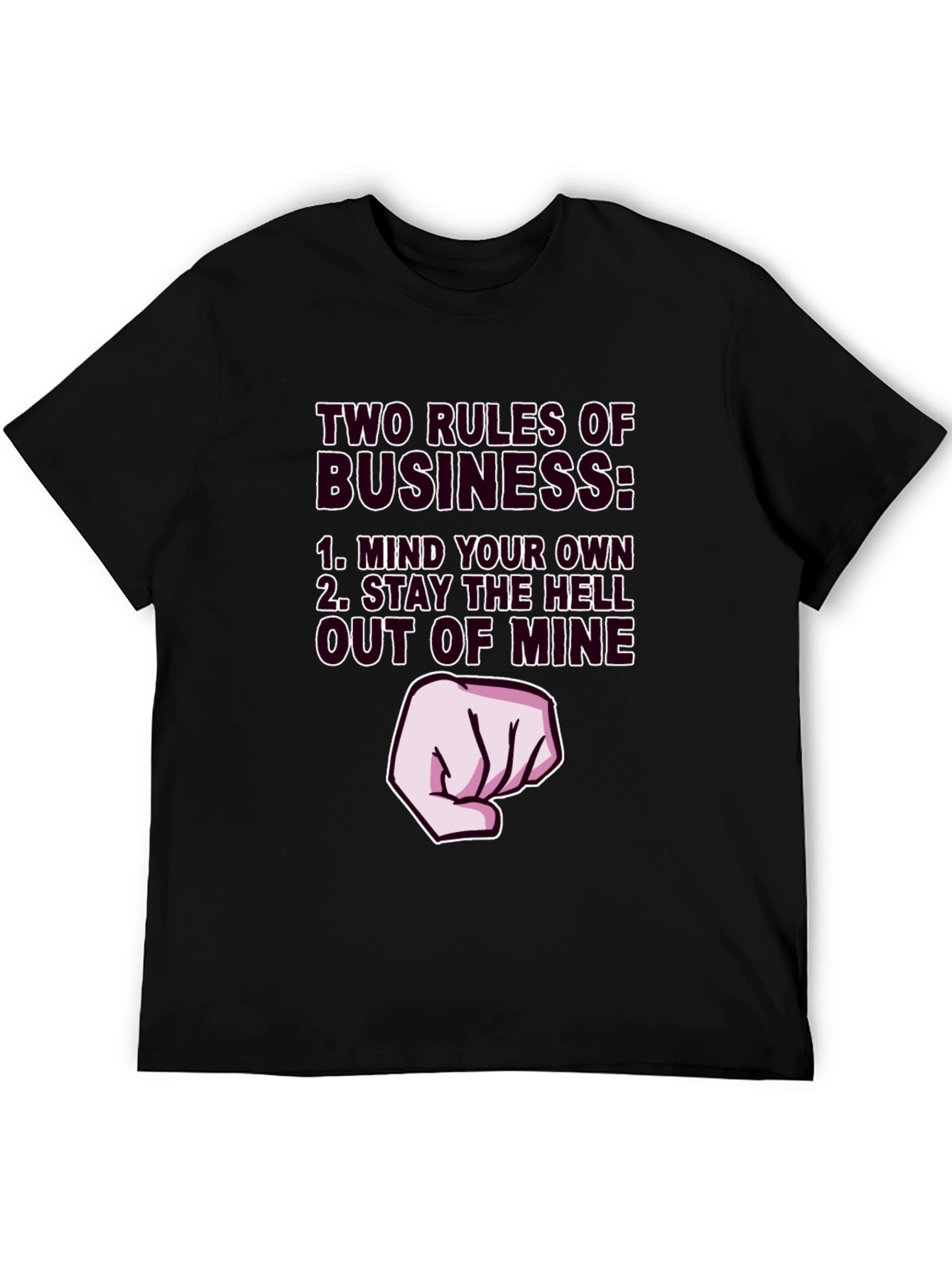 Two Rules of Business Graphic Tee