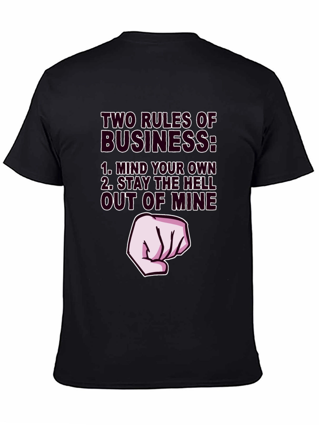 Two Rules of Business Graphic Tee