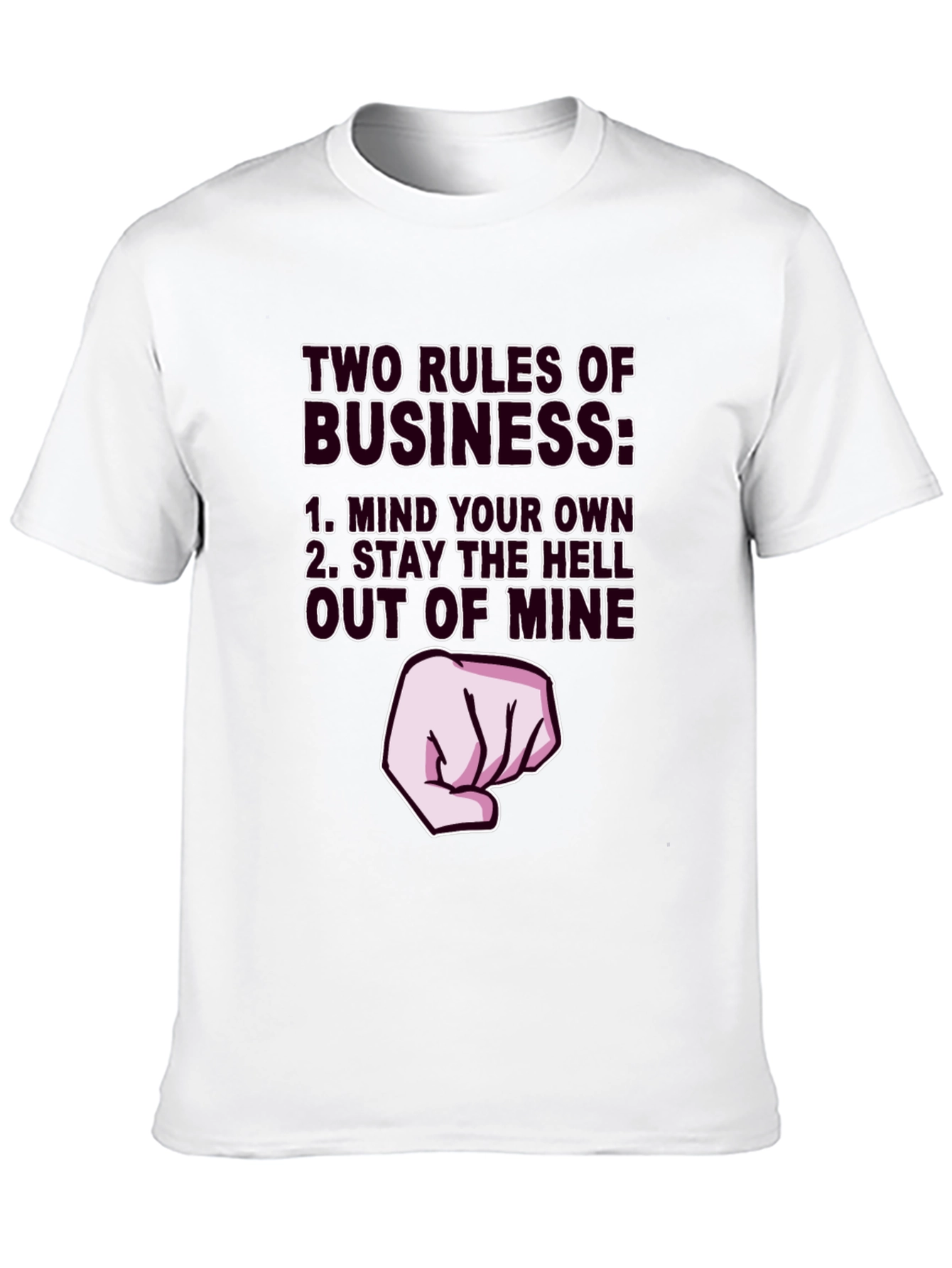 Two Rules of Business Graphic Tee