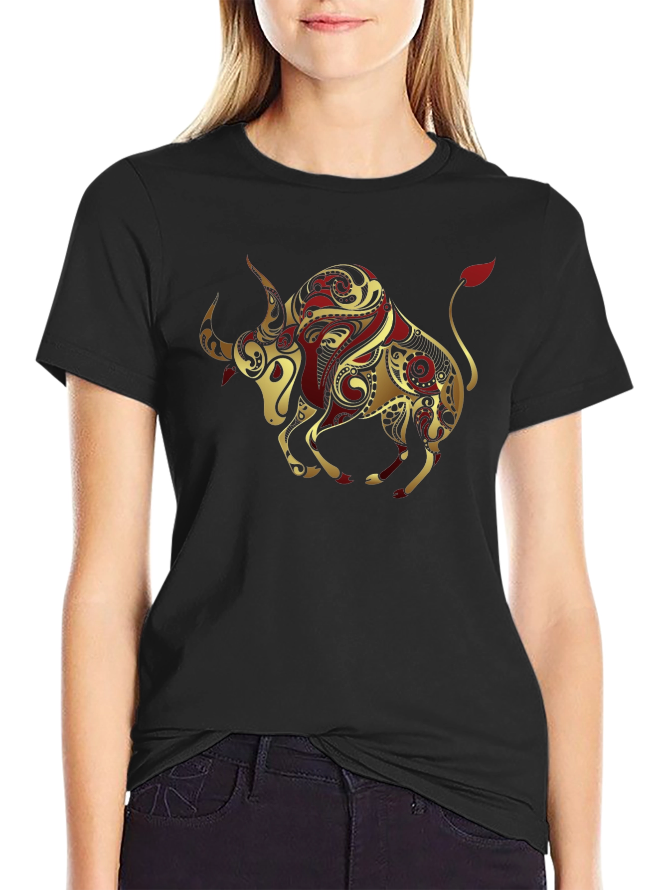 Zodiac Taurus T-Shirt - Stylish Bull Design
