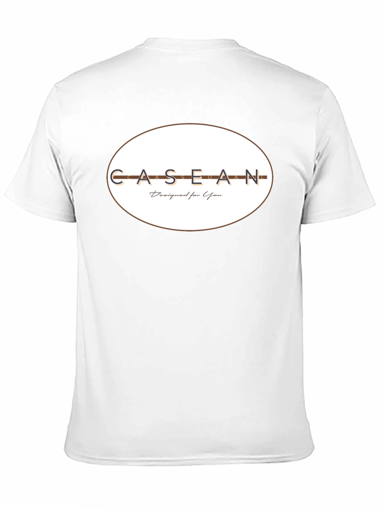 CASEAN Designed for You Mens Black T-Shirt