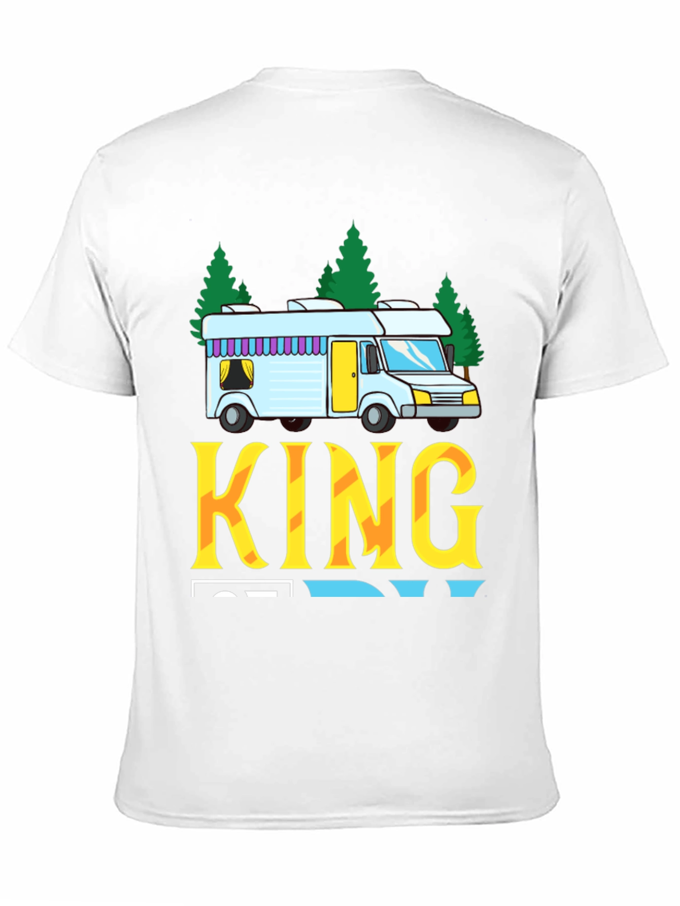 RV King T-Shirt - Camping Road Trip Tee