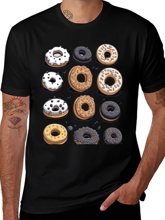 Donut Graphic T-Shirt - Sweet Treat Fashion