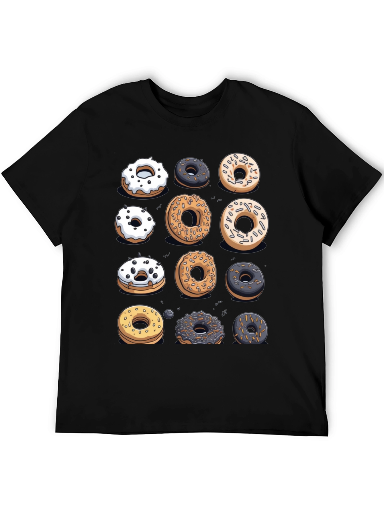 Donut Graphic T-Shirt - Sweet Treat Fashion