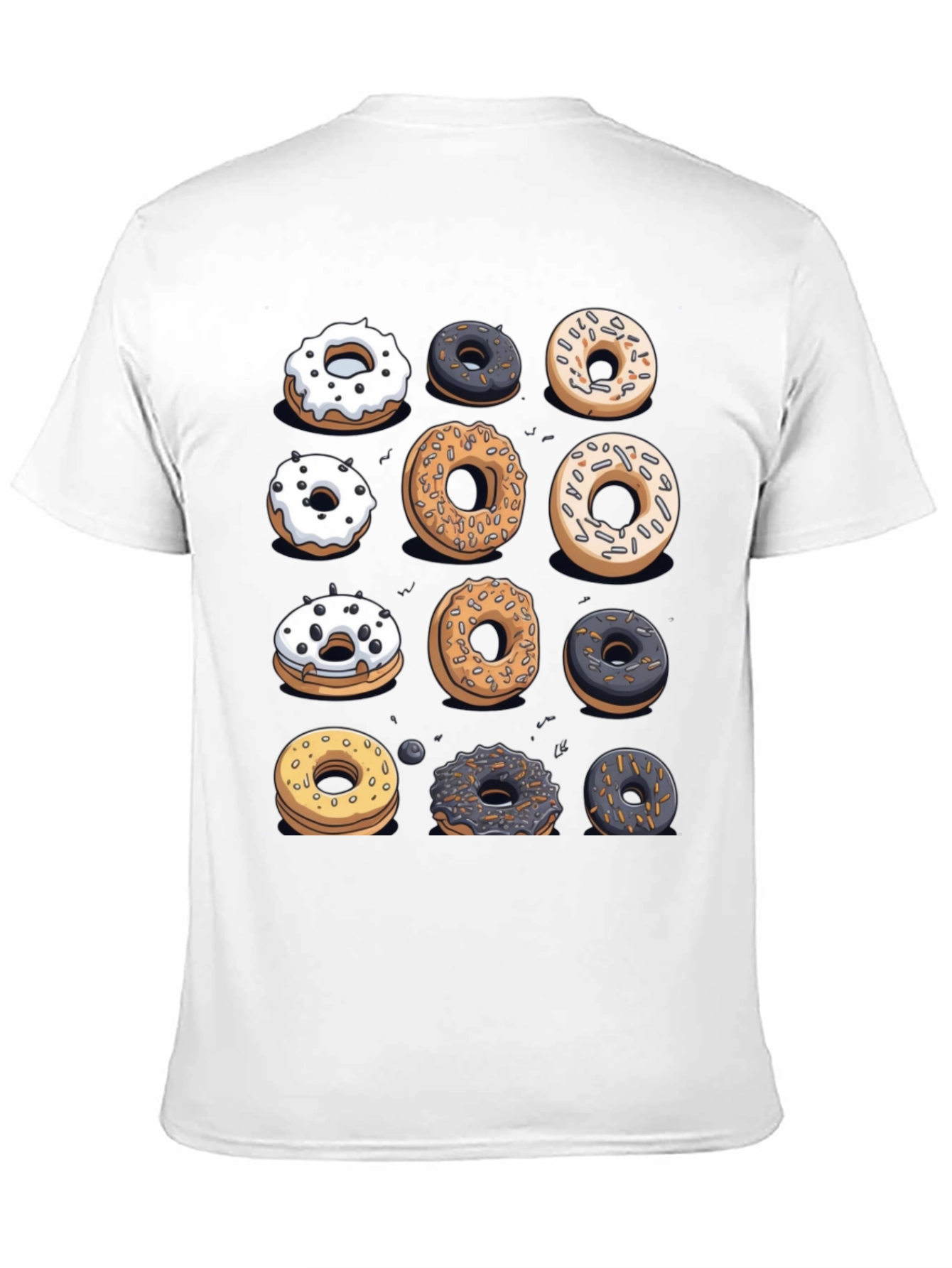 Donut Graphic T-Shirt - Sweet Treat Fashion
